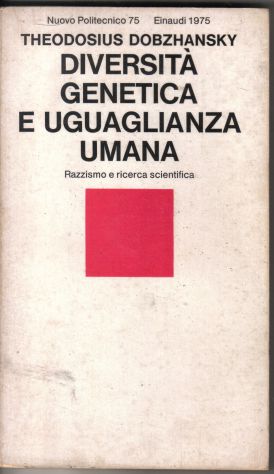 R32 -  DIVERSITA' GENETICA E UGUAGLIANZA UMANA