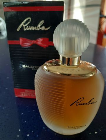 PROFUMO DONNA RUMBA BALENCIAGA 100 ML SPRAY EAU DE TOILETTE Vintage Nuovo Raro - Foto 4