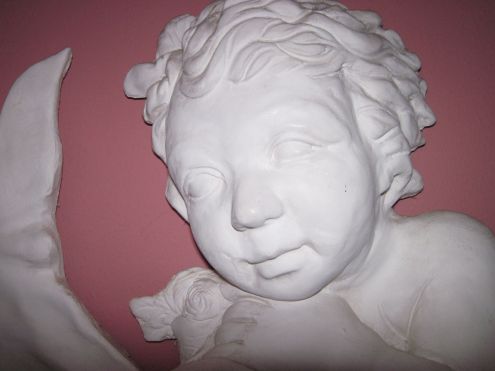Angioletto in gesso - Foto 2