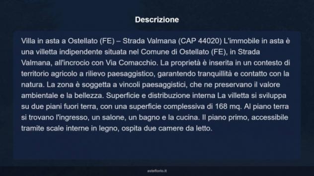 Immobile in asta di 168 m² con più di 5 locali in vendita a Ostellato - Foto 17