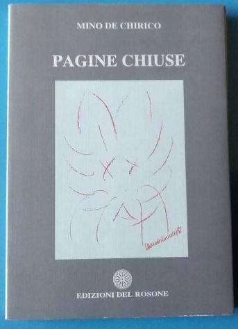 pagine chiuse di Mino De Chirico