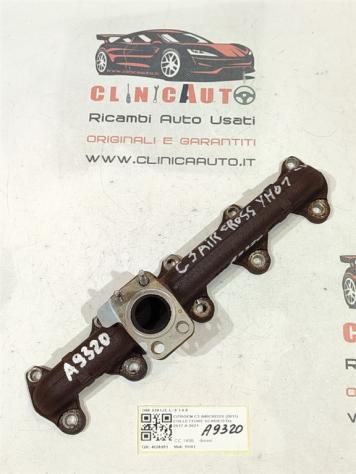 COLLETTORE DI SCARICO CITROEN C3 AirCross 0341J2 YH01 diesel 1499 (17)
