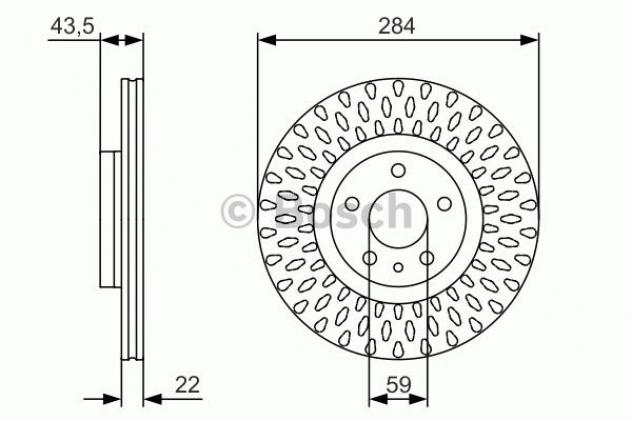 Bosch Disco Freno 986479558