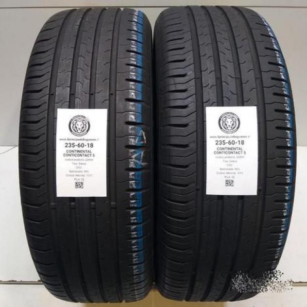 2 gomme 235 60 18 continental a25899