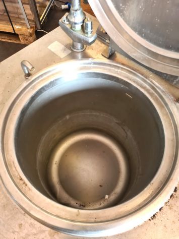 pentolone indiretto a gas professionale usato - Foto 2