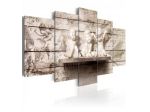 Quadro Con Tre Angeli Cm. 100x50 E 200x100 - ARREDALACASA