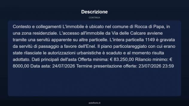 Immobile in asta di 82 m², box auto in vendita a Rocca di Papa - Foto 16