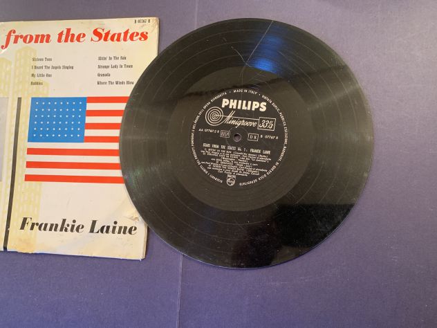 Vinile 33giri STARS FROM THE STATES  Frankie Laine  Lotto 44 - Foto 4
