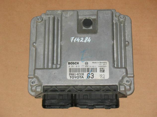 0281019177 ECU TOYOTA AURIS 1.4 D4D 0281019177 89661-0ZG30 G3 896610ZG30