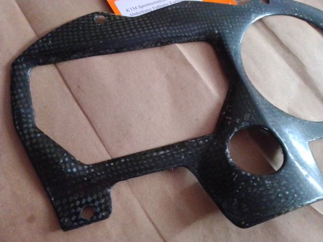 cover carbonio strumenti KTM 950/990 Adventure - Foto 2