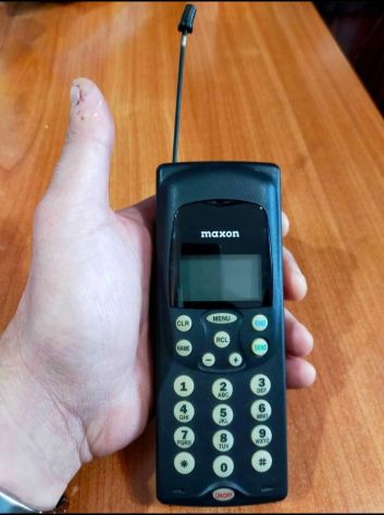 Telefono cellulare etacs Maxon, anno 1995. Introvabile. - Foto 5