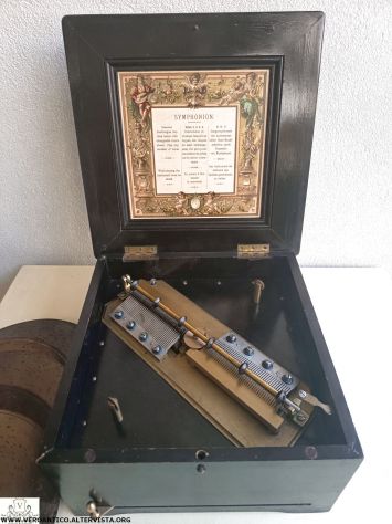 176295 Antico e meraviglioso Symphonion del XIX secolo - Foto 4