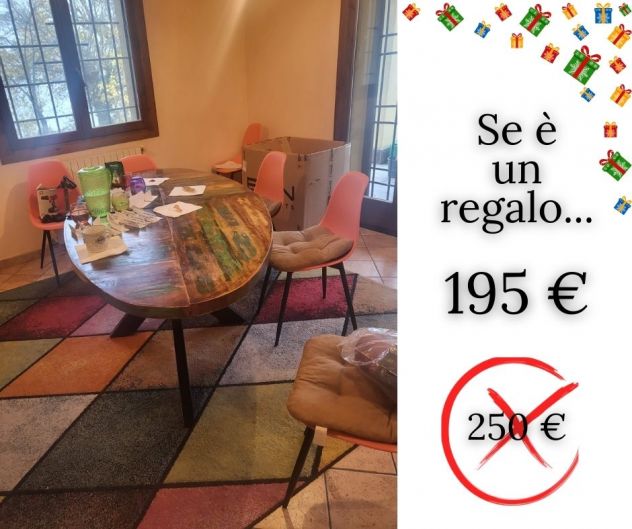 Tavolo da Pranzo 100x200 Legno Massello