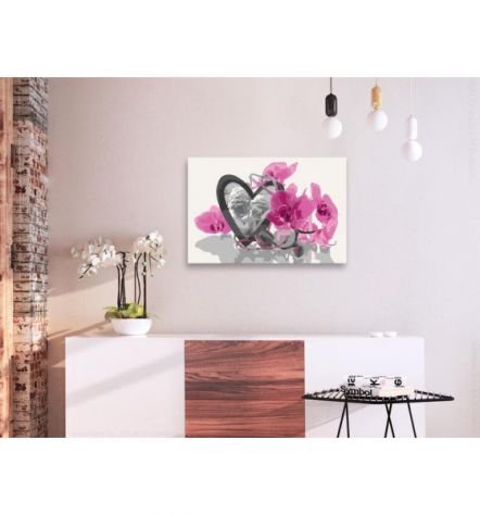 Quadro Fai Da Te 60x40 Cm. Floreal N. 10 Arredalacasa Spedizione Gratis - Foto 2