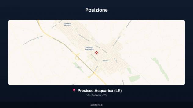Immobile in asta di 122 m² con più di 5 locali e box auto in vendita a Presicce-Acquarica - Foto 5