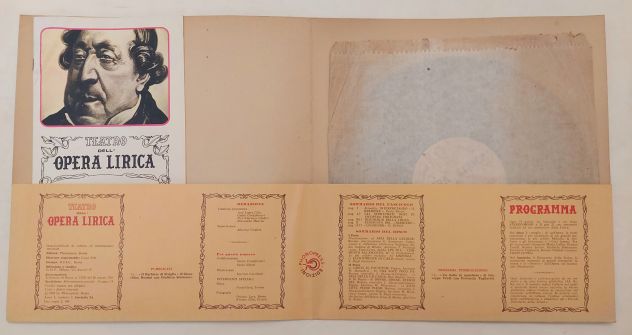 Teatro Dell'Opera Lirica vinile 33 giri:Il Barbiere di Siviglia Phonopress,1969 - Foto 5