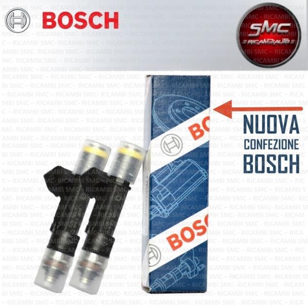 Kit Iniettori Bosch 0280158827-2 Per Fiat, Vw