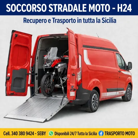 TRASPORTO SOCCORSO RECUPERO MOTO SCOOTER QUAD