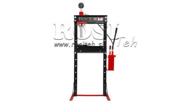-PRESSA IDRAULICA DA OFFICINA PER CUSCINETTI 20T - DOPPIA VELOCITÀ - Foto 2