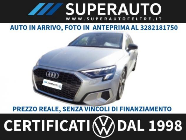 AUDI A3 SPB 30 TFSI S tronic Advanced *CERCHI LEGA 18* rif. 24058895