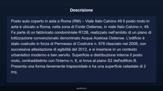 Immobile in asta di 2 m² in vendita a Roma - Foto 10