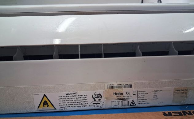 HAIER CLIMATIZZATORE UNITA' INTERNA + ESTERNA GAS R32 comp. spedizione - Foto 5