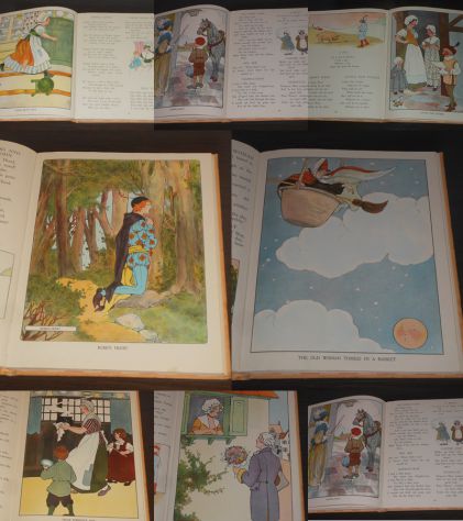THE REAL MOTHER GOOSE, illustrated by BLANCHE FISHER WRIGHT, London 1961. - Foto 5