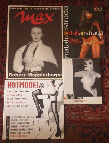 Lotto 4 album fotografici R. Mapplethorpe N. Estrada C. Marler Boss