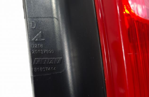 STOP FANALE POSTERIORE DESTRO FIAT Grande Punto 1° Serie 517015900 (0508) - Foto 7