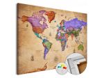 Quadro Di Sughero Globo Cm.90x60 O 120x80 Arredalacasa