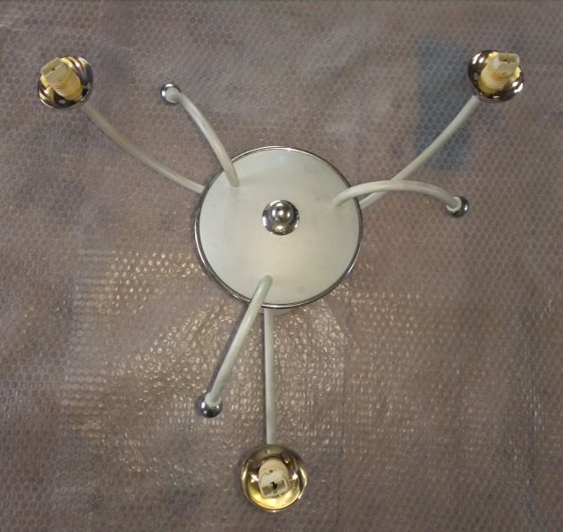 Lampadario 3 luci alogene da soffitto - Foto 3