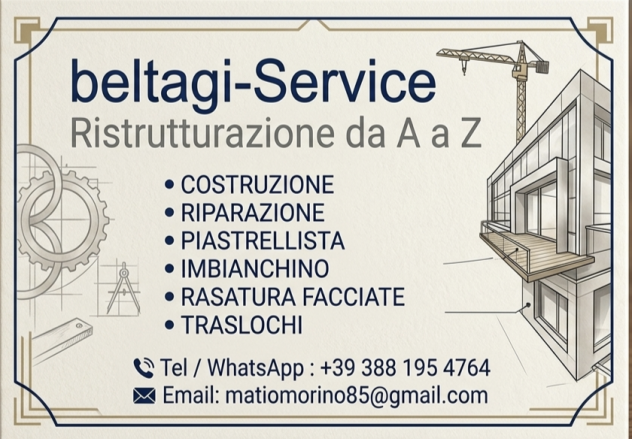 beltagi-Service  Ristrutturazioni e Manutenzioni dalla A alla Z