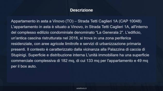 Immobile in asta di 182 m² con più di 5 locali e box auto in vendita a Vinovo - Foto 16