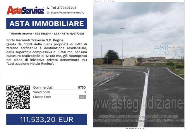 Tribunale Ancona - RGE 95/2014 - L33 - Tribunale Ancona - RGE 95/2014 - L33 - ASTA 15/07/2026