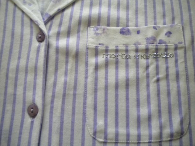PIGIAMA DONNA MARTA NAZZARO tg.46 GIACCA+PANTALONI LUNGHI - Foto 5
