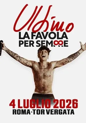 Vendo Biglietti concerto Ultimo 4 LUGLIO TOR VERGATA PIT 4 SOLO