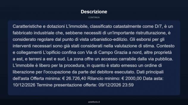 Immobile in asta di 2000 m² in vendita a Roma - Foto 3