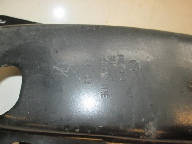 1C0607311E TRAVERSA PARAURTI POSTERIORE VOLKSWAGEN NEW BEETLE 1.9 D 74KW 5M 3P (2004) RICAMBIO USATO - Foto 2