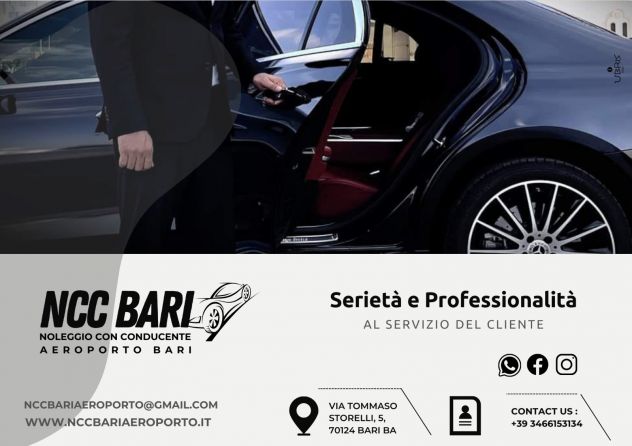 PugliaCab Servizio di Taxi e Ncc Bari Aeroporto - Foto 2
