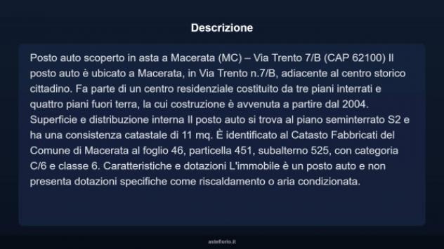 Immobile in asta di 11 m² in vendita a Macerata - Foto 9