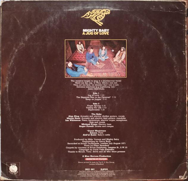 Mighty Baby - A Jug of Love - LP - 1971 - Foto 2