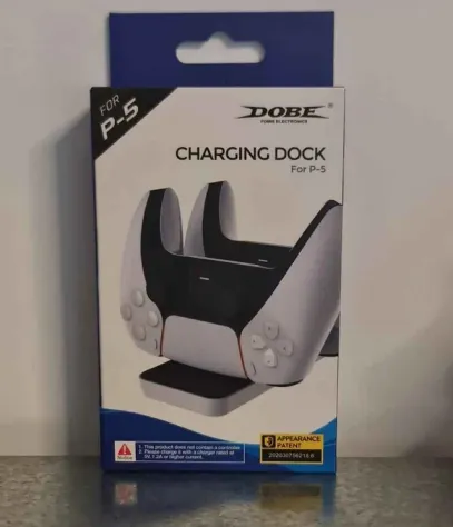 Base DOBE per Ricarica Controller DualSense PS5 – Accessorio Nuovo - Foto 2