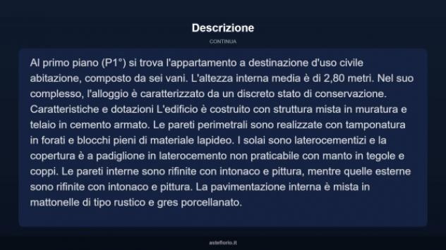 Immobile in asta di 138 m² con più di 5 locali e box auto in vendita a Ceccano - Foto 10