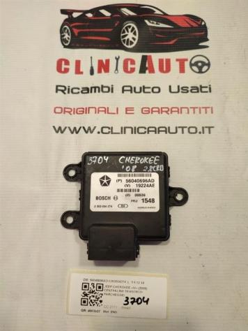 CENTRALINA SENSORI DI PARCHEGGIO JEEP Cherokee 4° Serie 56040696AD 0263004274 (0508)