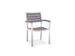 Sedia per esterno color grigia, cd 8017/F ideale per arredo pub