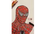 Quadro di Spiderman fatto a mano
