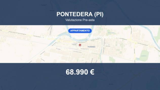 Immobile in asta di 82 m² in vendita a Pontedera