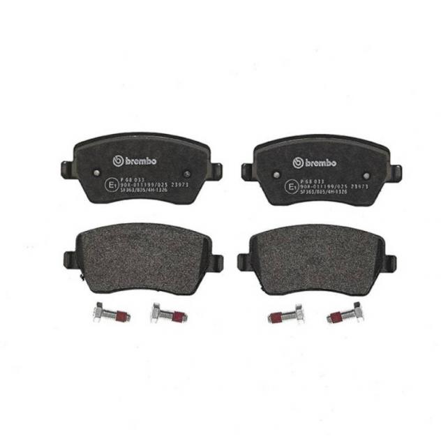 Kit Pastiglie Brembo P68033 Dacia, Renault