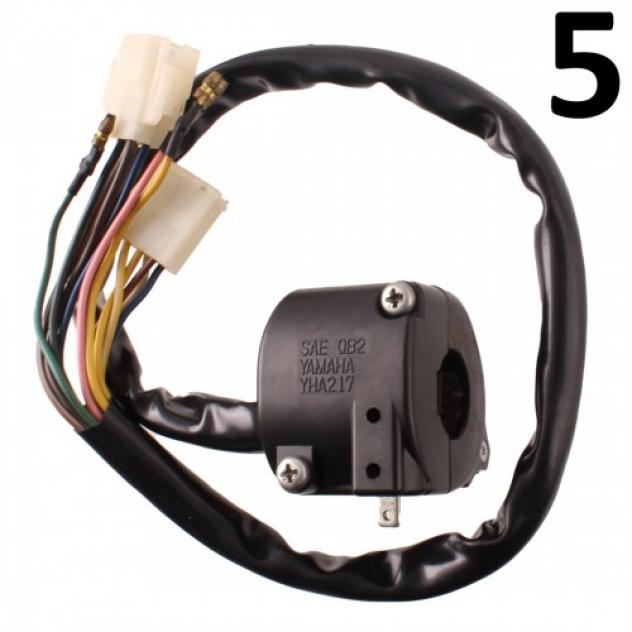 Devio luci sinistro per ricambi Yamaha XT 400 550 600 - Foto 5