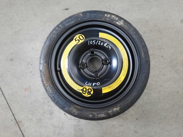 CERCHIO IN FERRO VOLKSWAGEN Lupo 1° Serie 105/70 R14 (9805)